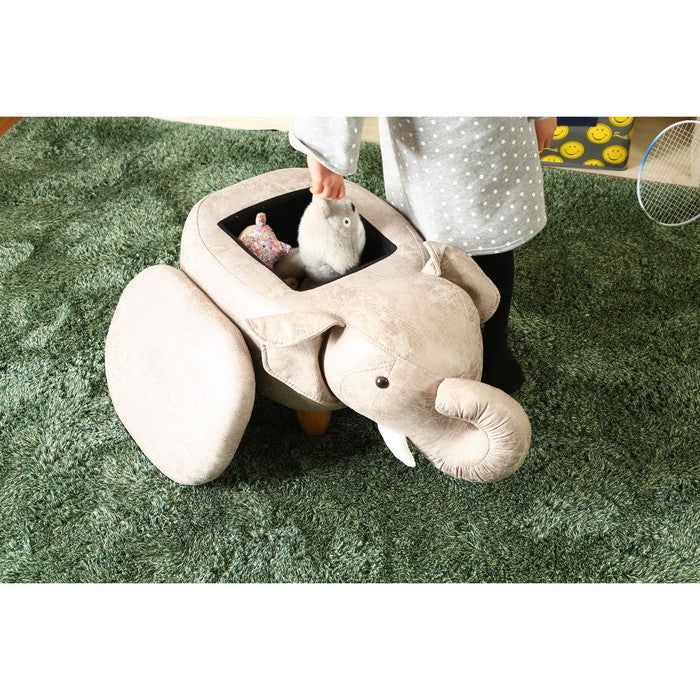 アニマルスツール収納付き ゾウ XM-8004B-1 fj-34926の画像