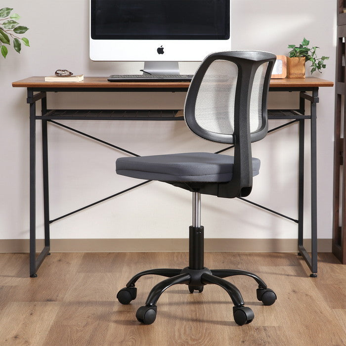 オフィスチェア ライカ LGY ライトグレー 幅475×奥行485×高さ770?865mm fj-37904の画像