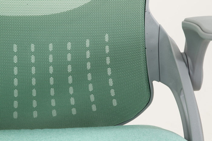 オフィスチェア デスクチェア パソコンチェア パベル GR グリーン 625×600×870 fj-37910の画像