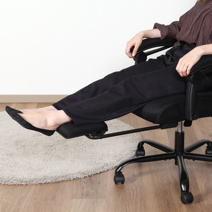 メッシュリクライニングチェア スリープ2 NV 3509F-1W ネイビー 幅660×奥行665?1245×高さ1125?1220mm fj-37913の画像