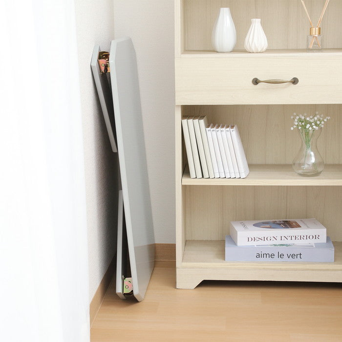 UVローテーブル ルーチェ 75ライトグレー 428C 6310MDF-LUCE75 ライトグレー 幅750×奥行500×高さ320mm fj-38706の画像