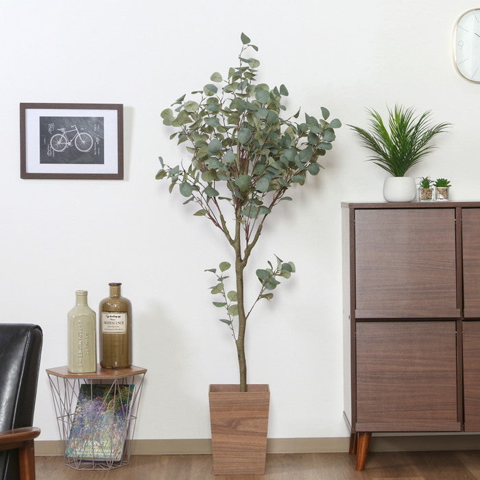 フェイクグリーン ユーカリ 150cm ジョイント グリーン 幅850×奥行700×高さ1500mm fj-41120の画像