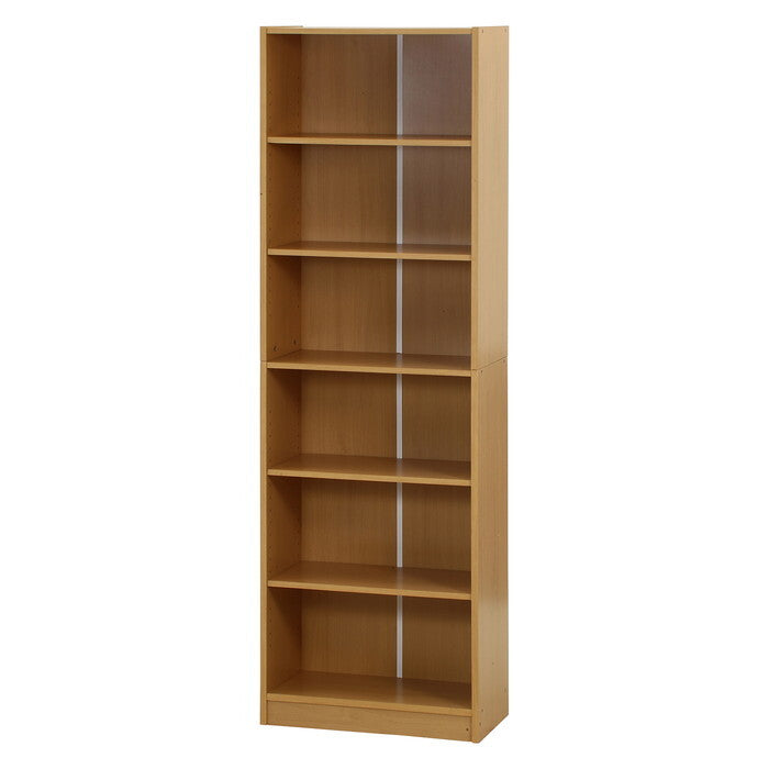 多目的棚 180×60 ナチュラル 組立品 W590×D295×H1800mm 20kg fj-43888の画像