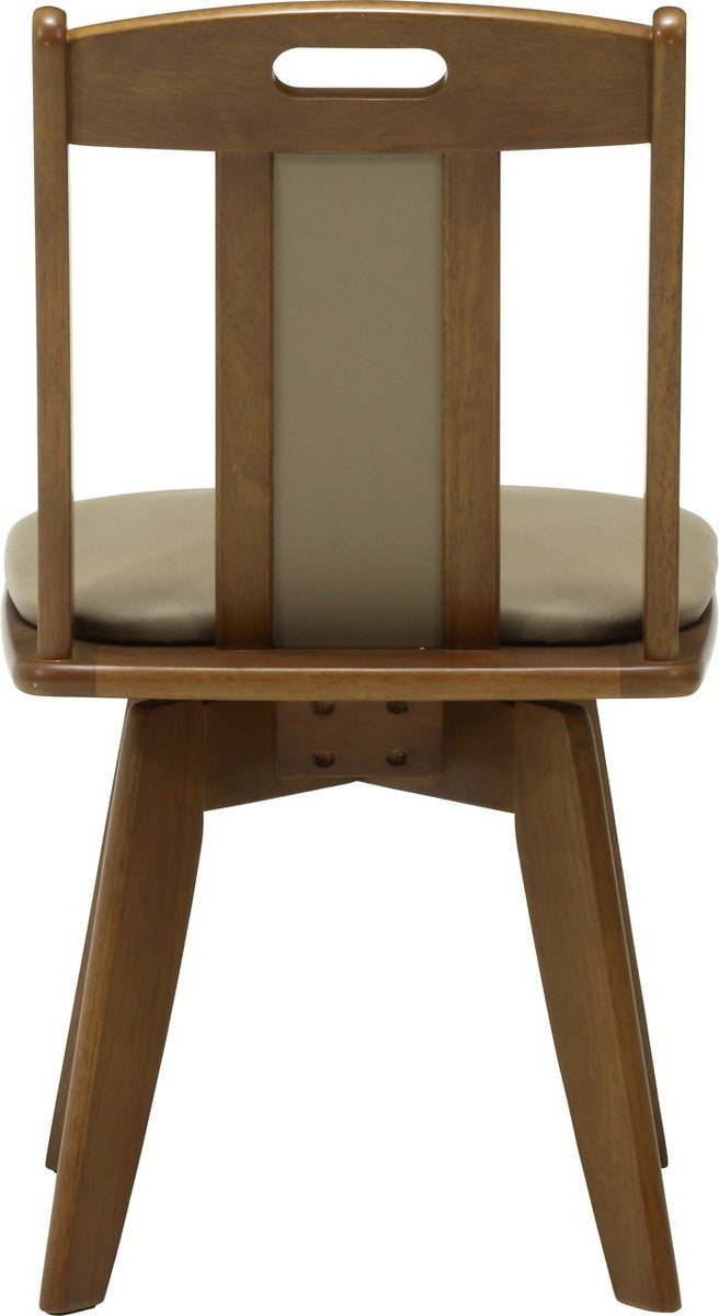 ダイニング 回転チェアー#6271?4?2 ブラウン 1596568 ブラウン 幅440×奥行480×高さ795mm fj-46573の画像