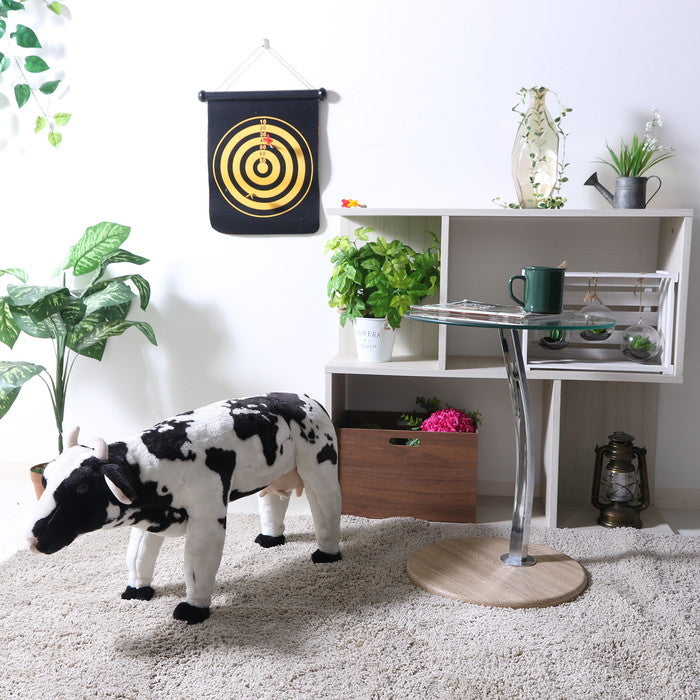 ウシ 8981-31 ぬいぐるみ アニマルスツール fj-47302の画像