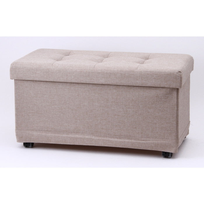 ベルク フォールディングベンチ ベージュ W76 HS-HGW02 折りたたみ fj-51303の画像