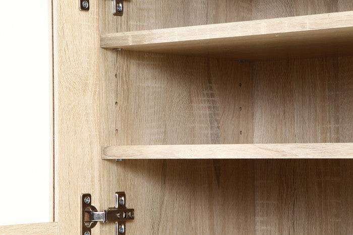 ゴミ箱上キャビネット 60幅 オーク FBC654 オーク 幅590×奥行398×高さ1800mm fj-52289の画像