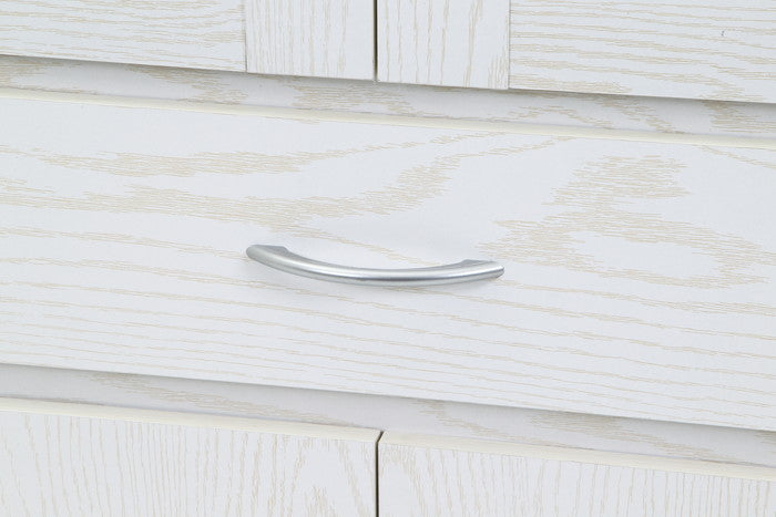 ハイキッチンキャビネット 180*60 オークWH FBC657 オークホワイト 幅590×奥行398×高さ1800mm fj-52294の画像