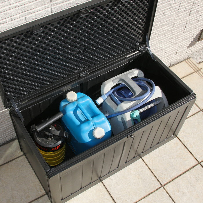 収納BOXベンチ BK 190L 38356 FB-5395FJBK2S ブラック 幅960×奥行460×高さ495mm fj-55252の画像