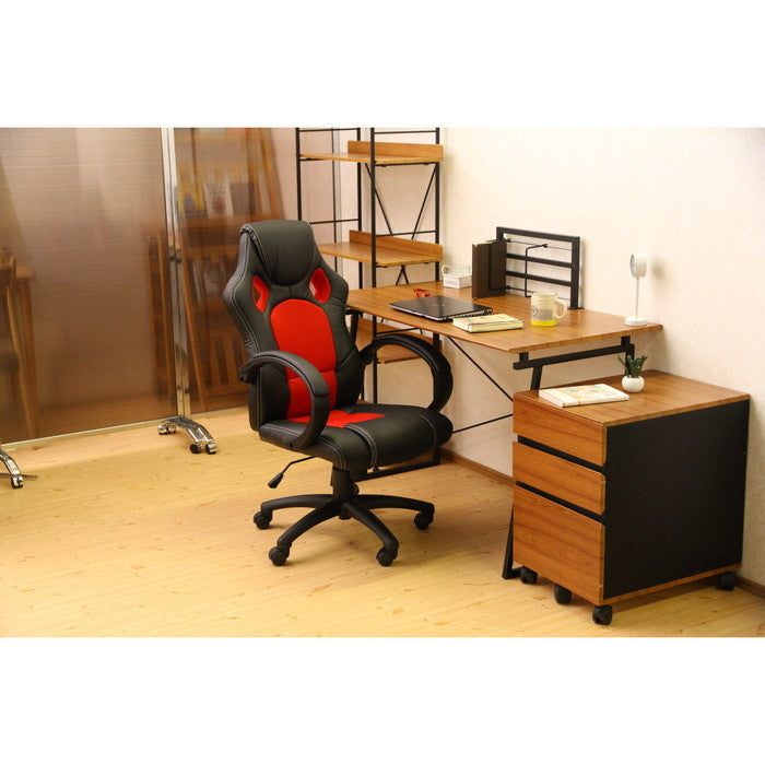 レーシングチェアー サーキット レッド CH-6104 fj-55573の画像