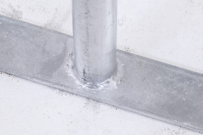 フェンス用支柱 プレート型90 幅400×奥行50×高さ900mm fj-56254の画像