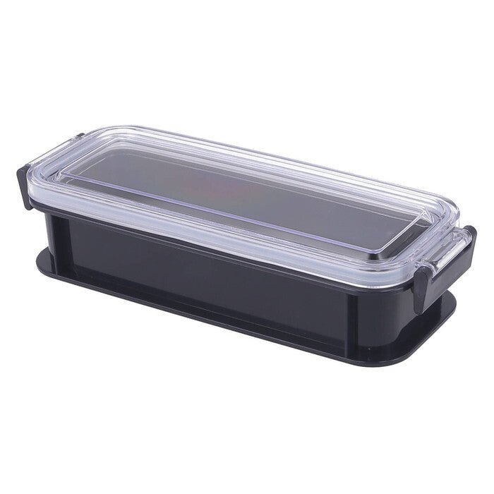 ランチボックス スリム ネイビー 完成品 W185×D75×H48mm 0.12kg fj-60703の画像