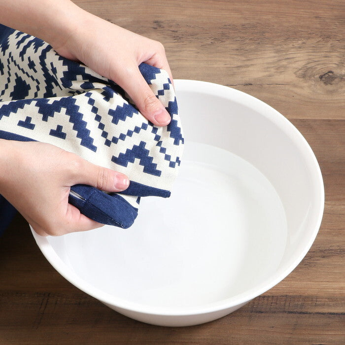 クッションカバー 45×45 EMBROIDERY NV ネイビー 完成品 W450×D450×H3mm 0.1kg fj-63876の画像