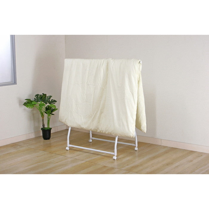 折りたたみ収納ハンガー ホワイト HG-3401 fj-70393の画像