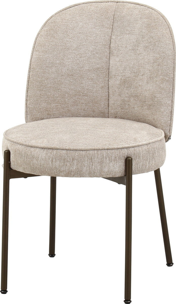 ダイニング チェア ミオ BE DM1159BE ベージュ 幅490×奥行610×高さ820mm fj-70672の画像