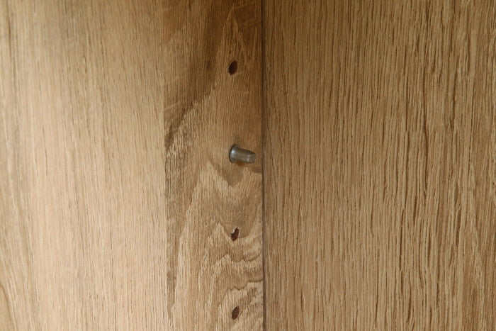 ミドルキッチンキャビネット ホワイトオーク 600×290×1200 fj-70691の画像