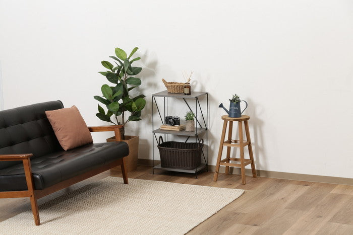 EZBO ワイヤーラック 3段 40幅 GY グレー 420×310×712 fj-77550の画像