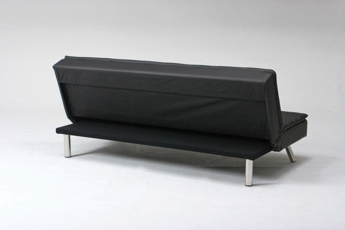 【大型配送】メモリーフォーム ソファーベッド ダイヤ BK ブラック 1800×900×370 fj-81489の画像