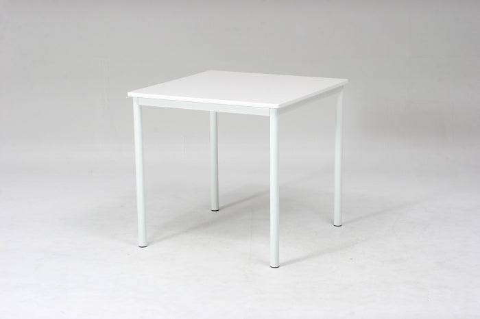 ダイニング テーブル シュクル W75 ホワイト fj-84132の画像