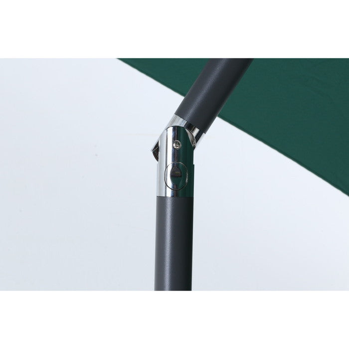 ガーデンパラソル アルミパラソル 270cm グリーン TJB004 パラソルのみ ベース別売り fj-85184の画像