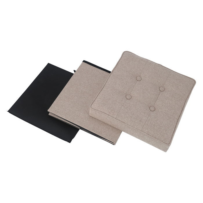 ディノ ボックススツール W38 BE ベージュ 380×380×400 fj-85846の画像