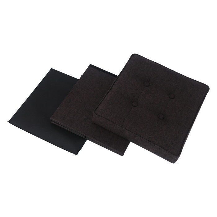 ディノ ボックススツール W38 DBR ダークブラウン 380×380×400 fj-85847の画像