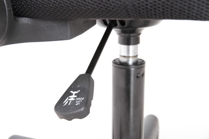 アームアップチェアー ハンター ブラック H-298F-1-18BK fj-86050の画像