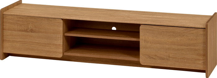 ヘーゼル テレビ台 TV台 テレビボード 160幅 ミドルブラウン ELV91 007TV12 ミドルブラウン 幅1590×奥行395×高さ395mm fj-86944の画像