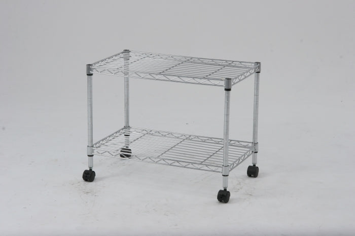 メタルテレビ台 TV台 テレビボード TVラック 2段 MTV-2CR fj-91783の画像