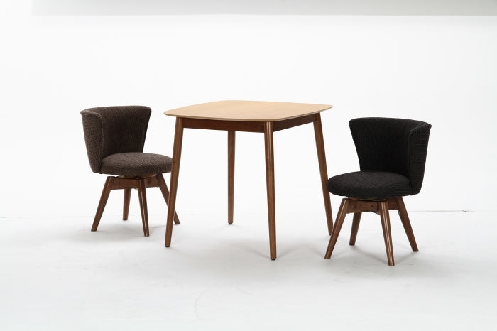 ダイニング チェア クラム ファブリック GY グレー fj-95465の画像