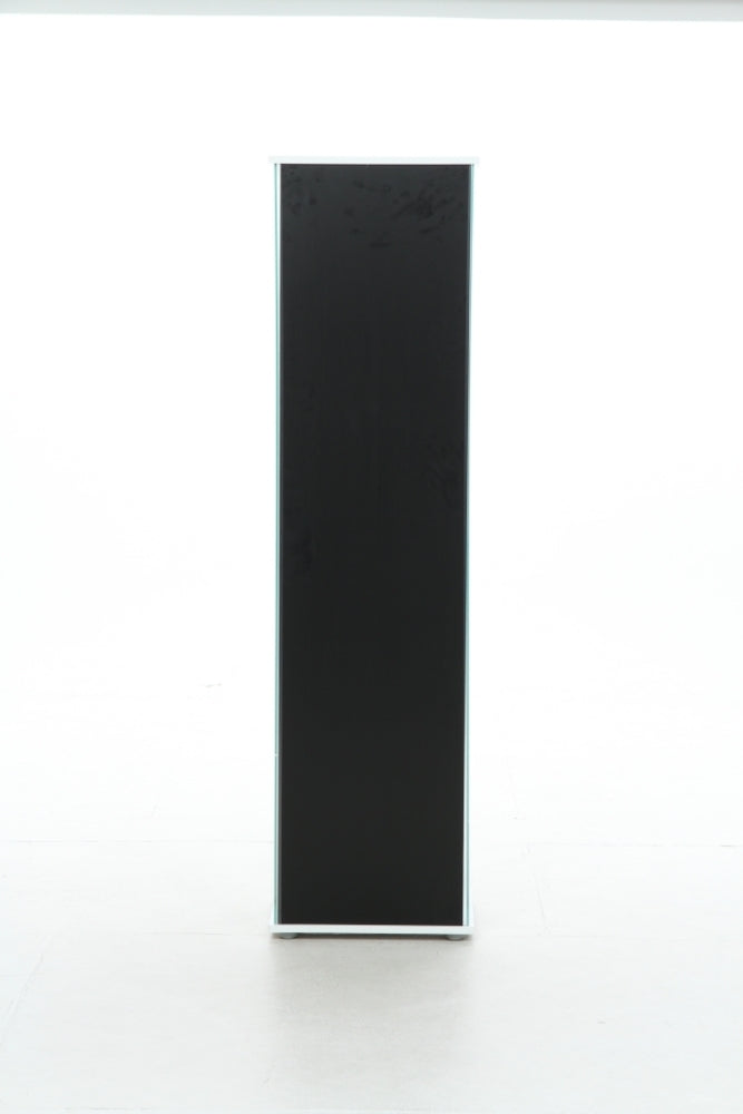 ガラスコレクションケース 4段 背面ミラー付き ブラウン fj-96046の画像