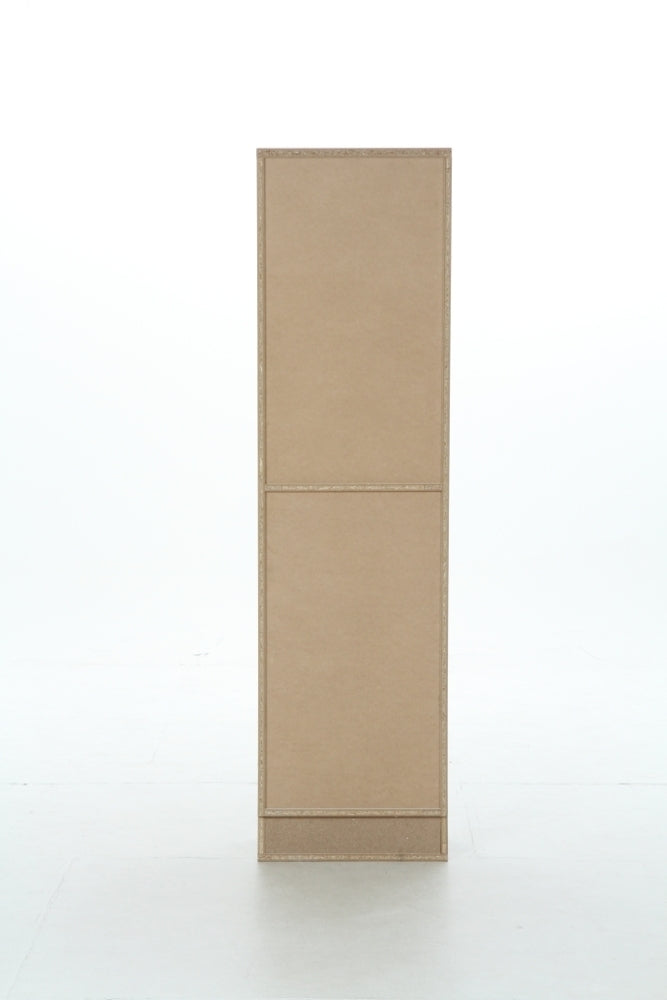 ガラスコレクションケース ハイタイプ 浅型 WH ホワイト fj-96073の画像