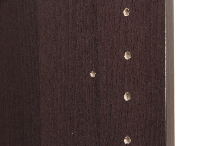 カラーボックス 可動棚3段 BR ブラウン fj-96602の画像