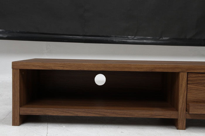 テレビ台 テレビボード ローボード TVボード TV台 TVラック ルーク 120幅 L ブラウン ECF-TV120 fj-97408の画像