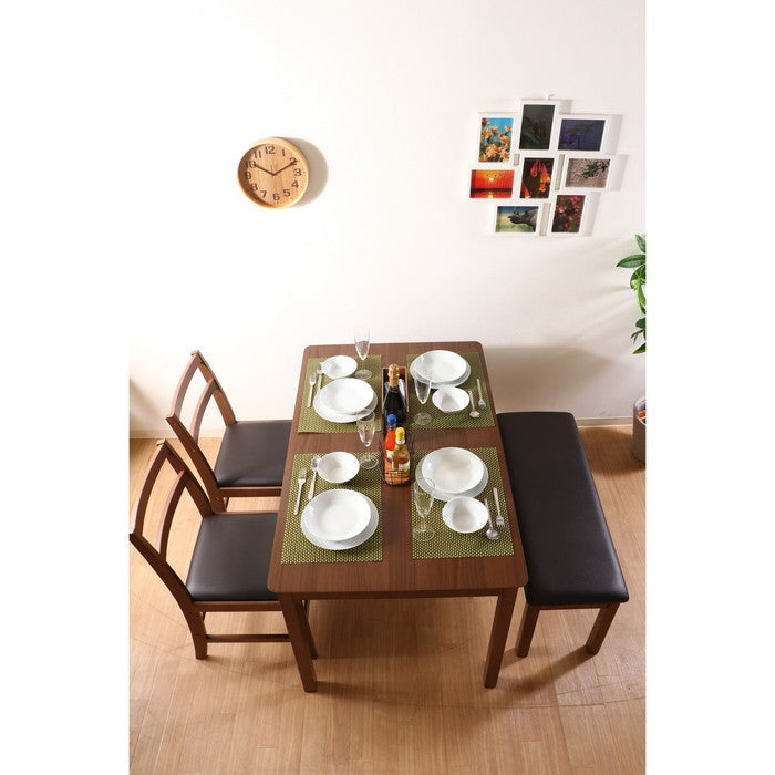 ダイニング ベンチ モルト ブラウン 6213-40-9535 fj-98819の画像