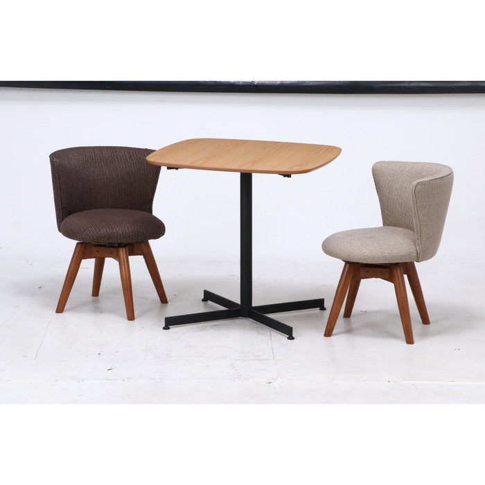 カフェテーブル レグナ 75×75 ナチュラル JC-7575 fj-98933の画像