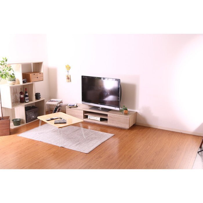 テレビ台 TV台 テレビボード TVボード 150幅 ホワイトオーク TV-W150 fj-99266の画像