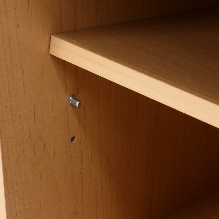 キューブボックス ガラス扉 NA ナチュラル 346×293×344 fj-99898の画像