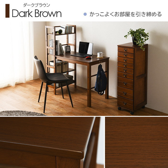 棚付デスク VD-7375 幅105×奥行52×高さ120cm hgs-2090948000の画像