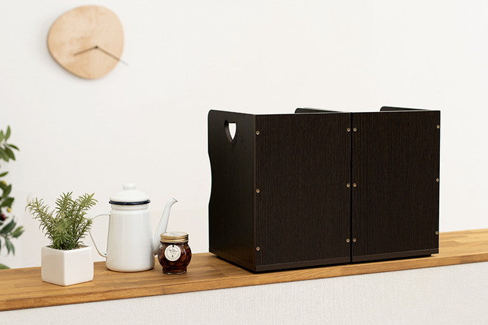 ブックスタンド 2個組 MM-7205-S2 幅24.5×奥行25.5×高さ34.5cm hgs-2101361000の画像