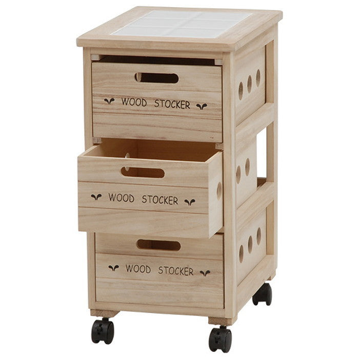 ストッカー MUD-6303 幅30×奥行40×高さ58.5cm hgs-2101486500の画像