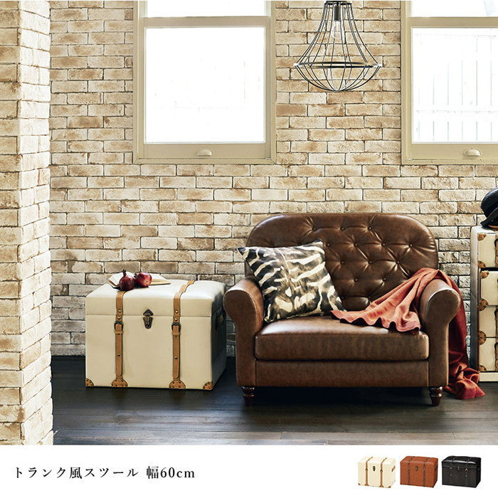 収納スツール MC-6001 幅60×奥行40×高さ46cm hgs-2101591500の画像