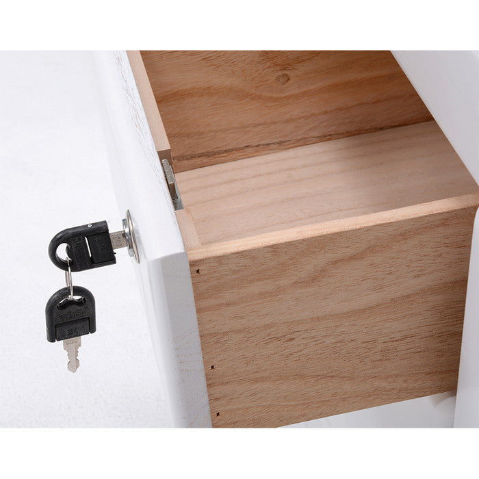 電話台 FAX台 MFX-6230WS (約)幅48×奥行32×高さ78cm hgs-2101643600の画像