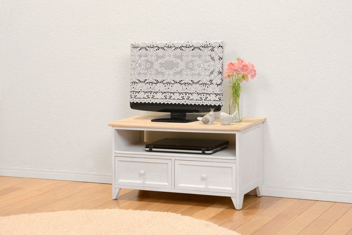 テレビ台 テレビボード ローボード TVボード TV台 TVラック MTV-5272NAW 幅74×奥行34×高さ40cm hgs-2101654600の画像