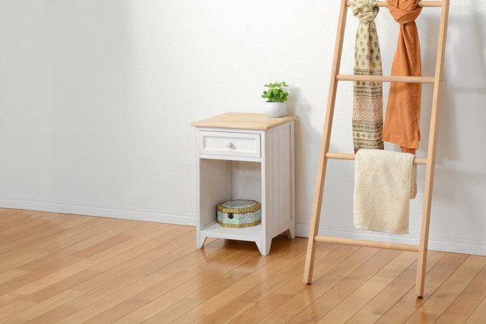 サイドチェスト MCH-5279NAW 幅35×奥行32×高さ54.5cm hgs-2101655200の画像