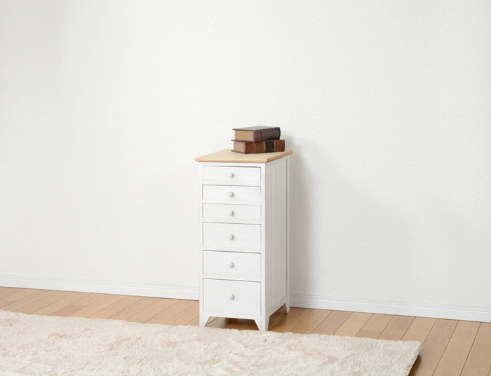 チェスト MCH-5260NAW 幅31×奥行38.5×高さ71.5cm hgs-2101655300の画像