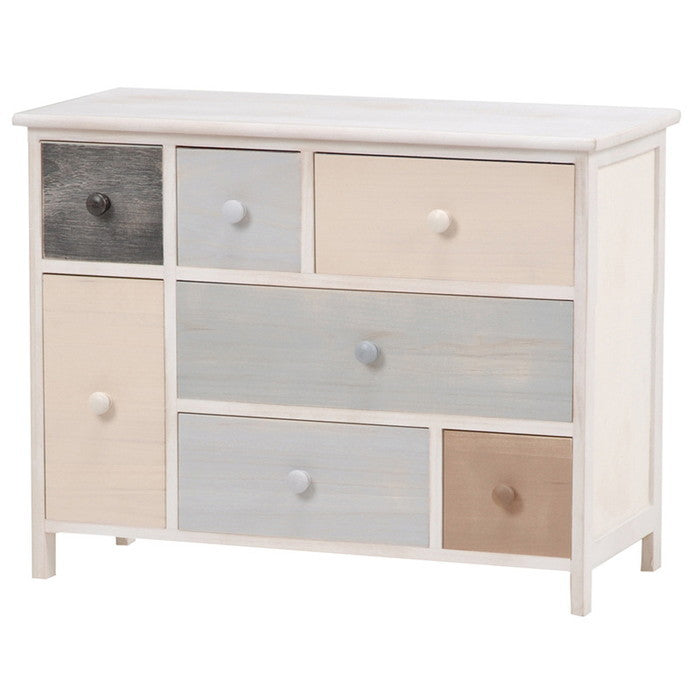 チェスト MCH-8307AW 幅73×奥行30×高さ56cm hgs-2101734300の画像