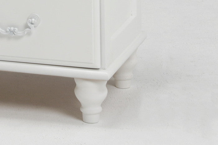 チェスト MCH-5771WH 幅80×奥行35×高さ90cm hgs-2101843300の画像