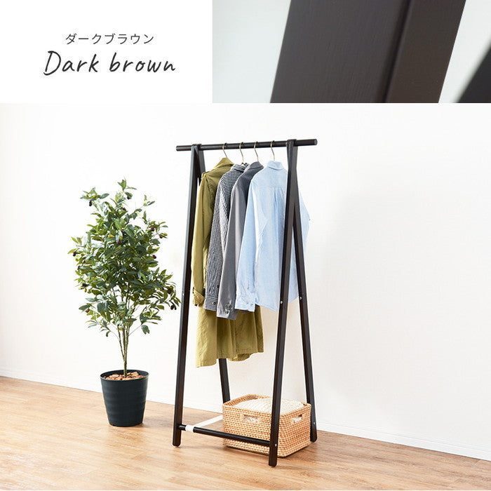 ハンガーラック MHR-6034 幅80×奥行47×高さ150cm hgs-2101927700の画像