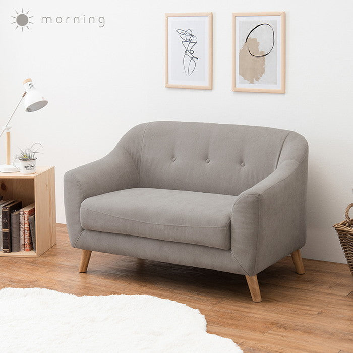 ソファ エメル2P 幅125×奥行68×高さ73(60)×座面高42(29)cm hgs-2101999900の画像